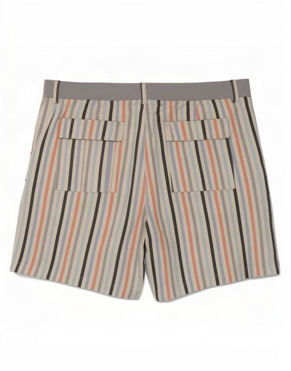 Lee Mens Mid Rise Regular Fit Bermuda Shorts XL W40 Flerfarvet stribet