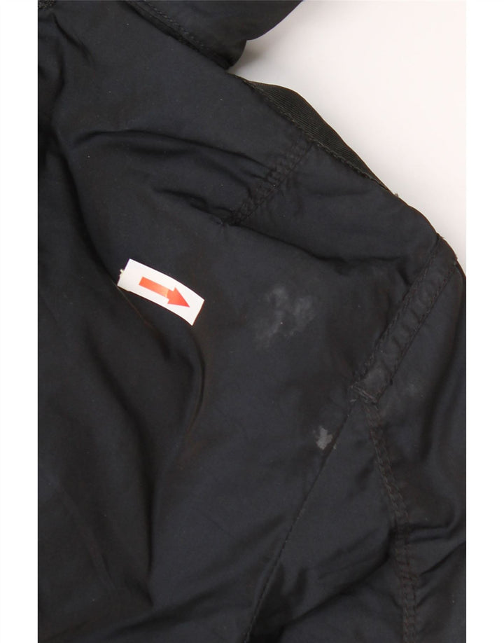 Parajumpers Wattierte Jacke mit Kapuze für Jungen, 11–12 Jahre, Größe S, Marineblau, Polyester