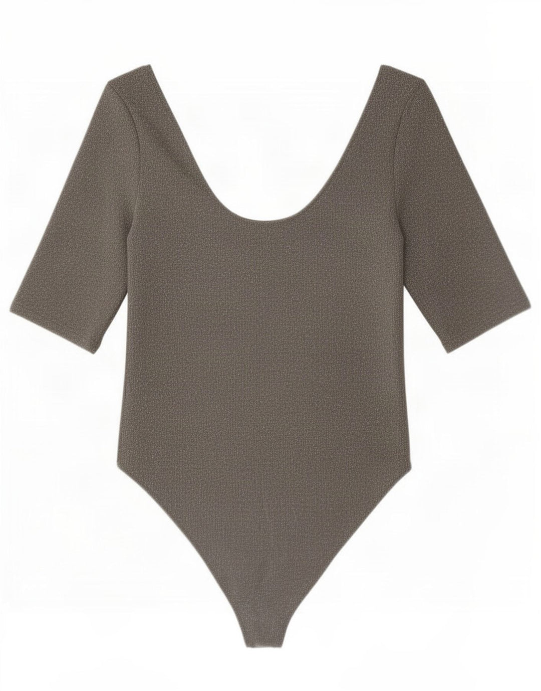 Zara Womens Bodysuit UK 14 Large Grå Elastan