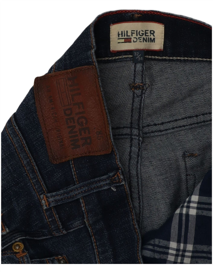 Tommy Hilfiger Mens Straight Jeans W32 L31 Navy Blue