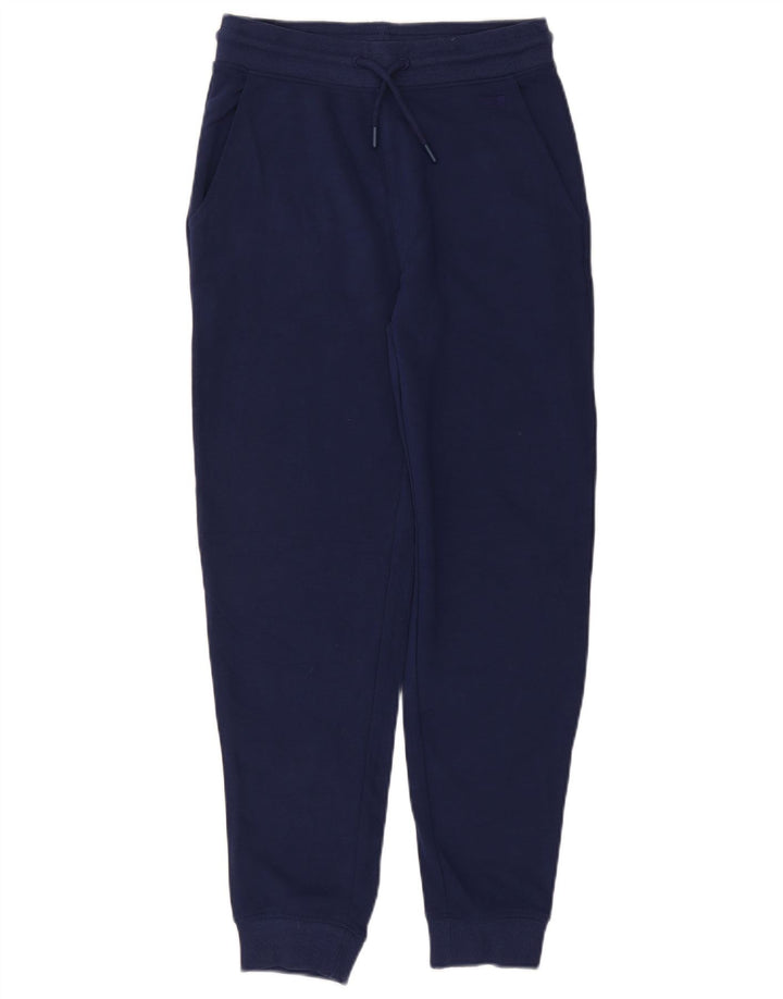 Carrera Mens Tracksuit Trousers Joggers Small Navy Blue Cotton
