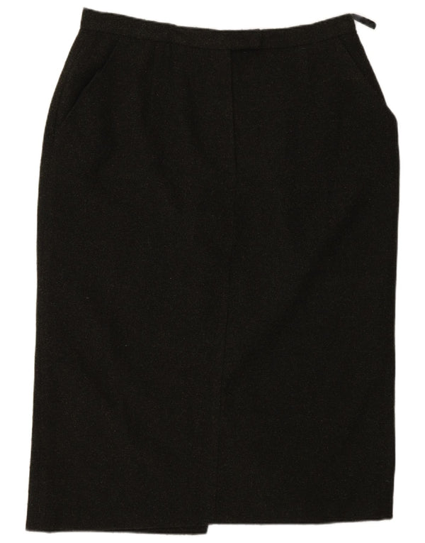 St. Bernard Womens Pencil Skirt UK 18 XL W34 Khaki Polyester
