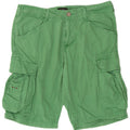Pantaloni scurți cargo Napapijri pentru bărbați W33, bumbac verde mediu