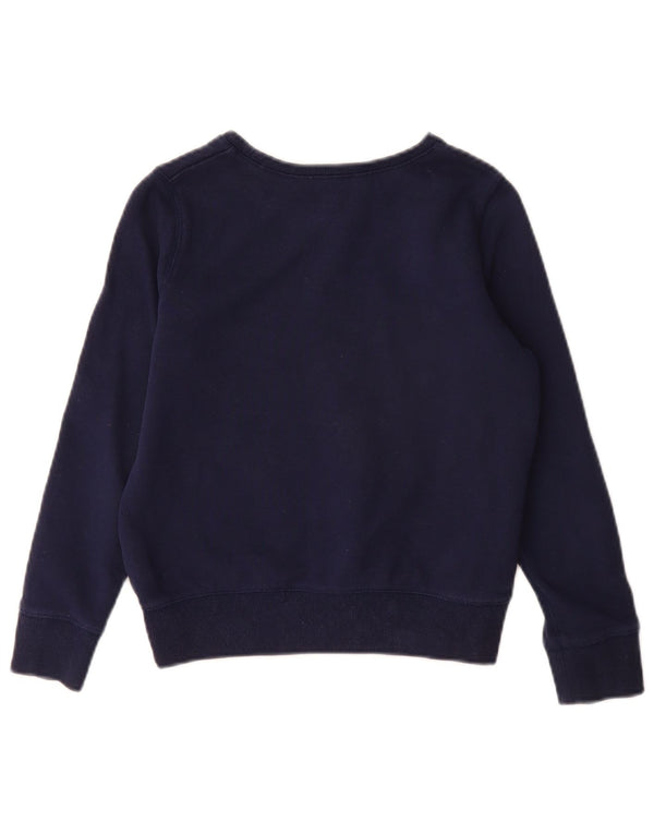 Polo Ralph Lauren Girls Sweatshirt Jumper 8-9 Years Medium Navy Blue