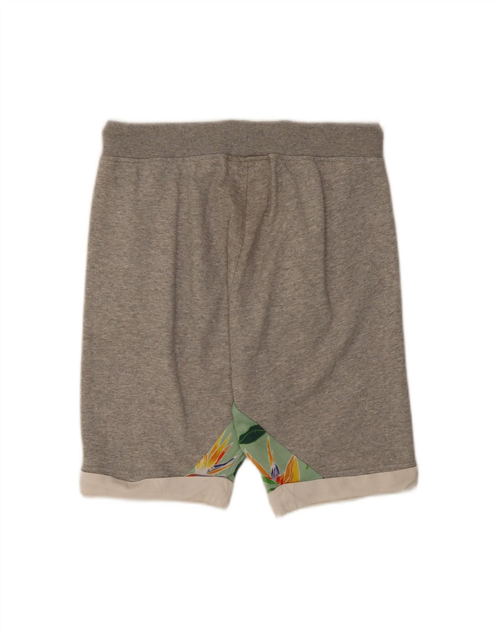 ADIDAS Mens Sport Shorts Medium  Grey Colourblock Cotton