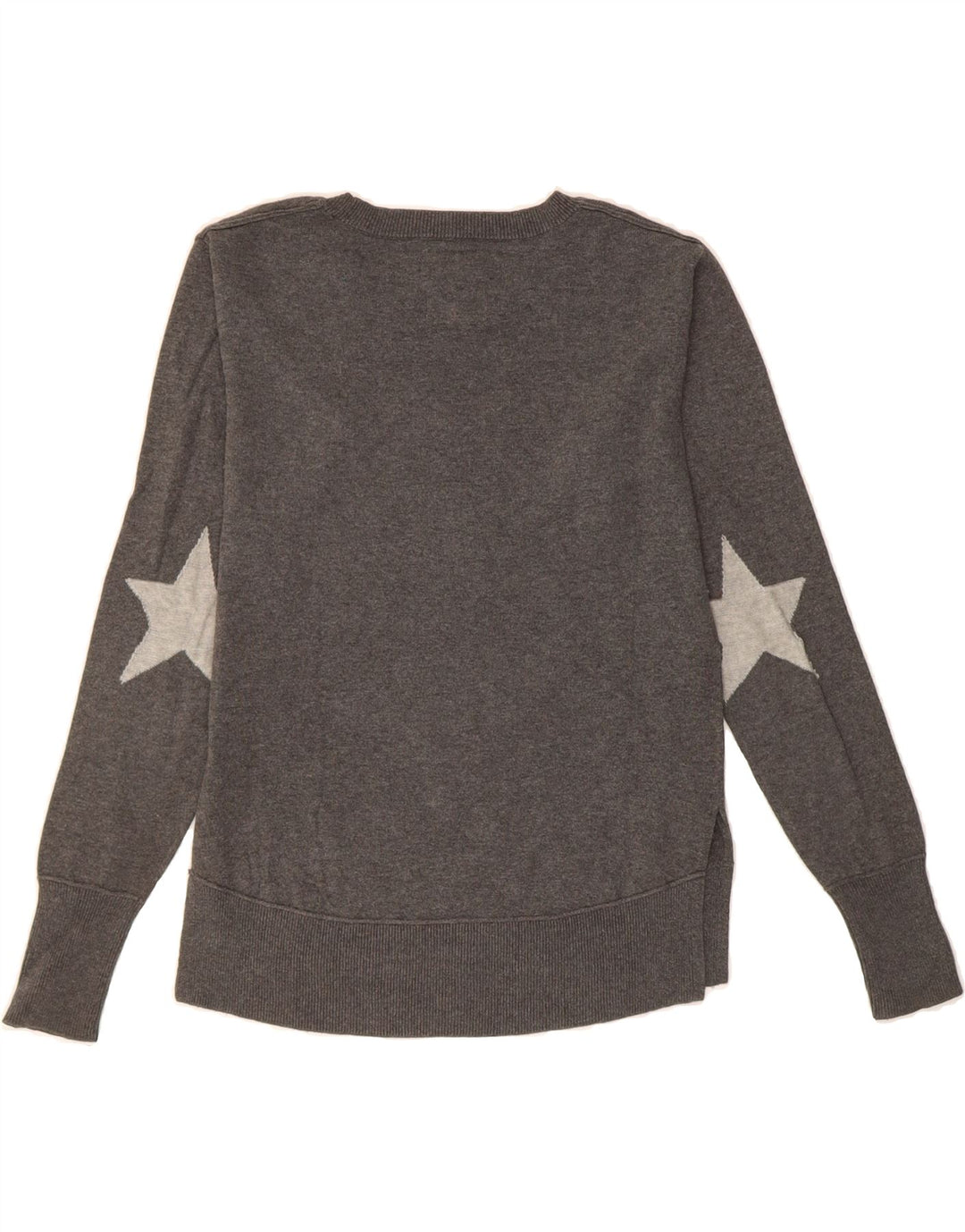 LEVI'S Girls Graphic Sweatshirt Jumper 13-14 Years Grey Cotton Vintage Levi's and Second-Hand Levi's from Messina Hembry 