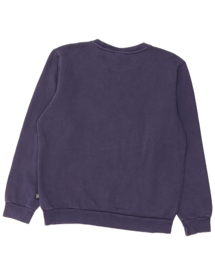 PUMA Mens Sweatshirt Jumper Small Navy Blue Cotton