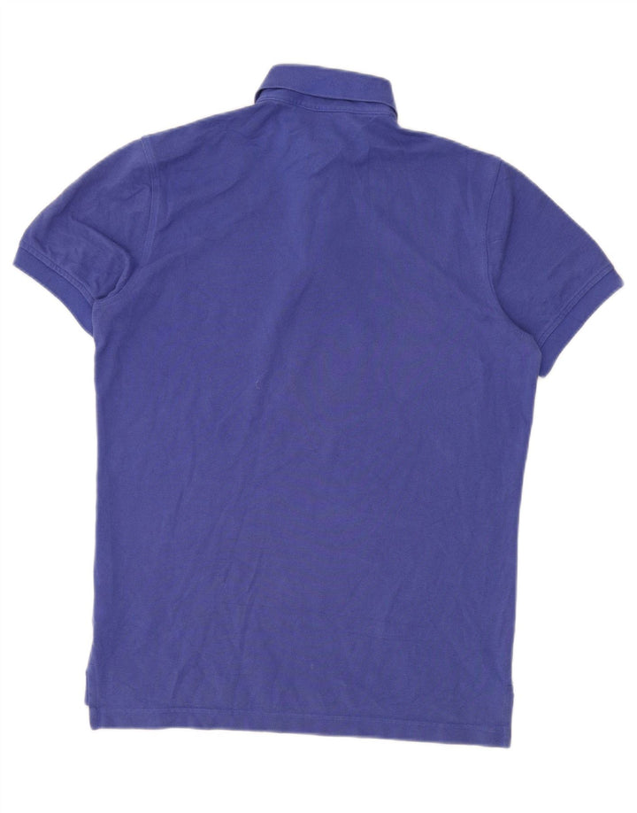 TOMMY HILFIGER Mens Polo Shirt Small Blue Cotton