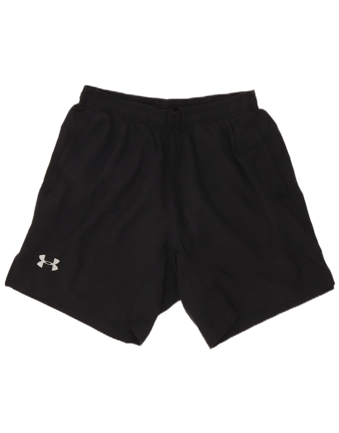 Under Armour Mens Sport Shorts Pequeno Poliéster Preto