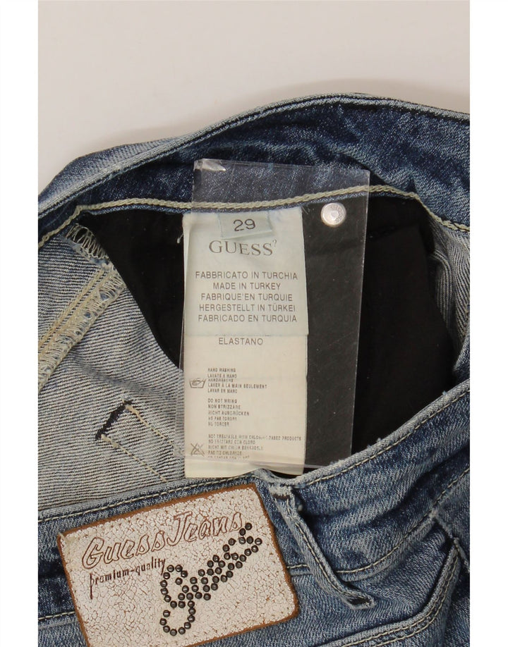 Jeans Bootcut da donna Guess W29 L34 cotone blu