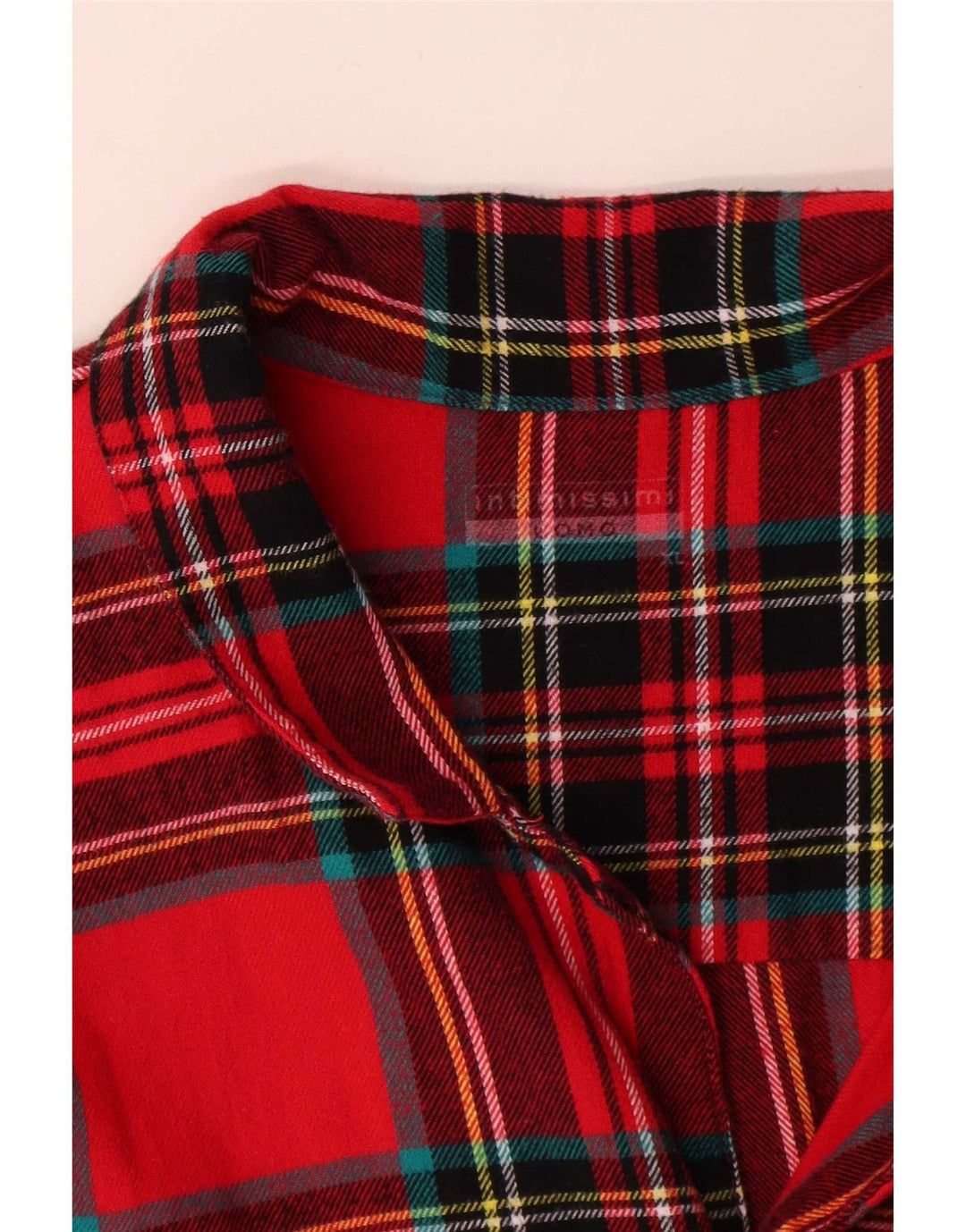 Camicia Intimissimi Uomo In Flanella XL Rossa A Quadri