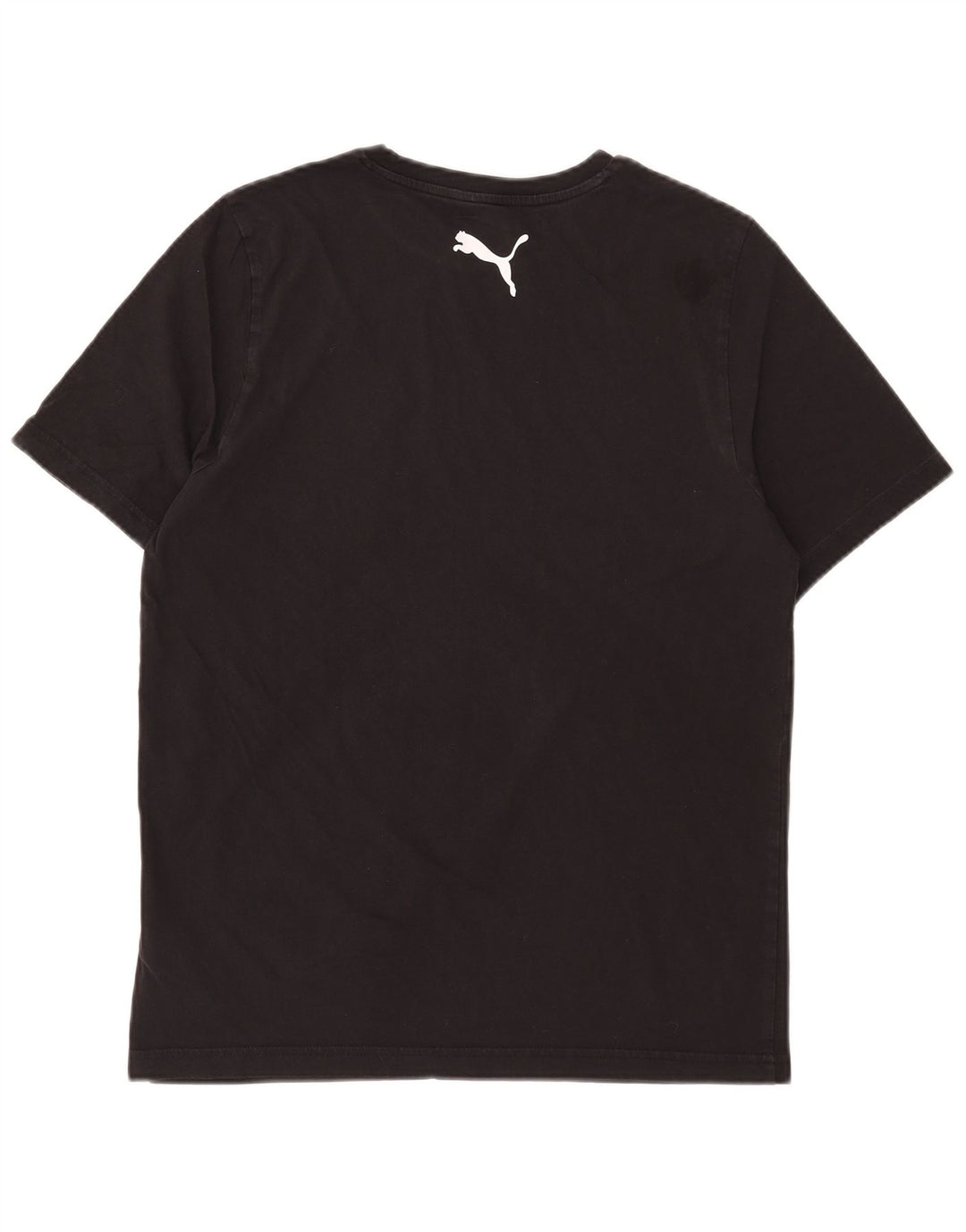 T-shirt męski PUMA Top, średni czarny, bawełniany