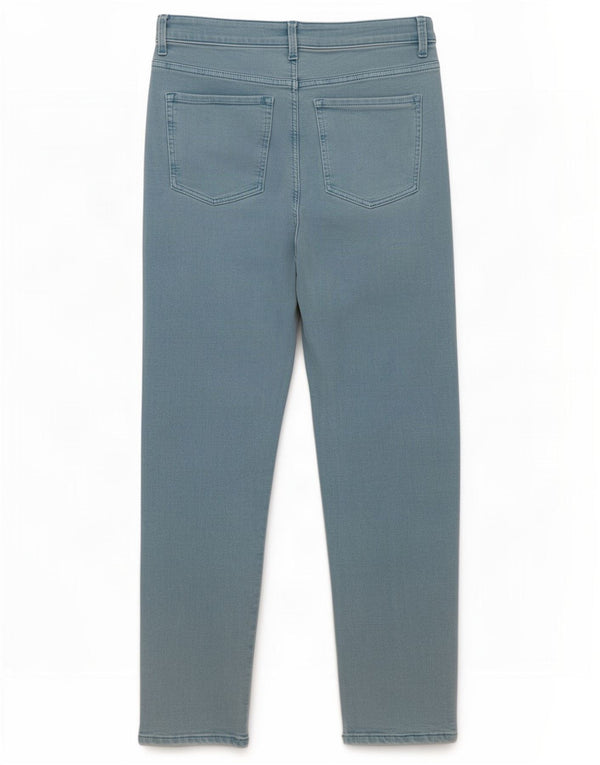 Marks & Spencer Jean droit pour femme UK 12 Medium W30 L27 Turquoise