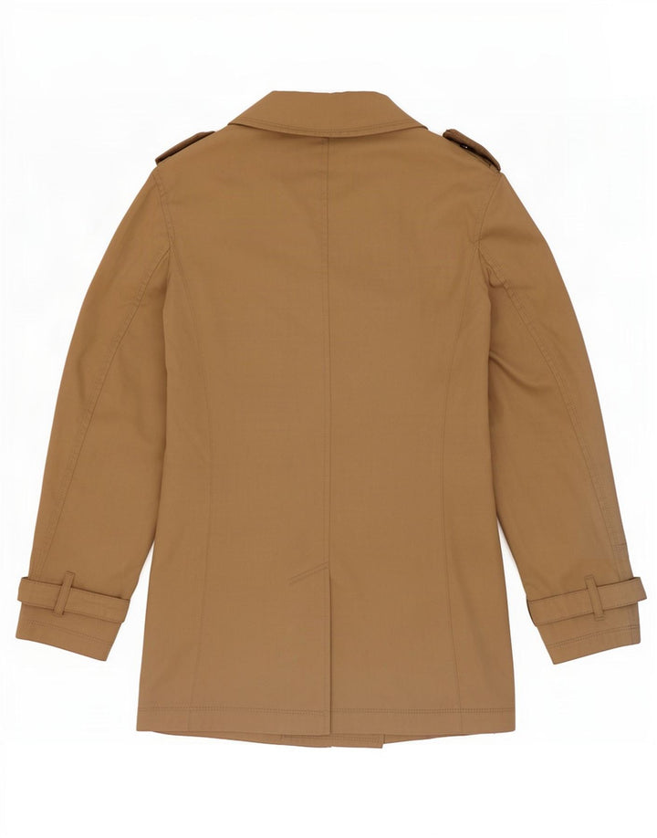 Zara Gabardina para hombre UK 36 Small Beige Poliéster