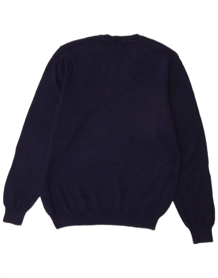 Marks & Spencer Herre Regular Fit V-hals sweater Medium Navy Blue