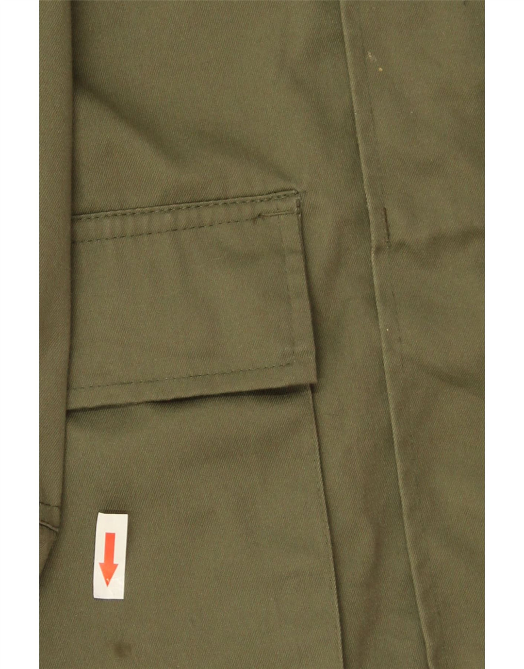 Vintage Mens Utility Jacket UK 40 Large Khaki Polyester