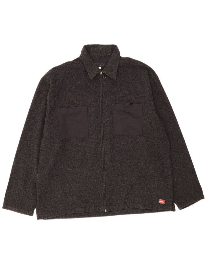 Tipo' S Herre Workwear Bomber Jacket UK 42 XL Grå Akryl