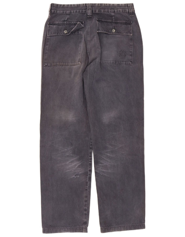 Murphy & Nye Mens Straight Chino Trousers W33 L30 Navy Blue Cotton