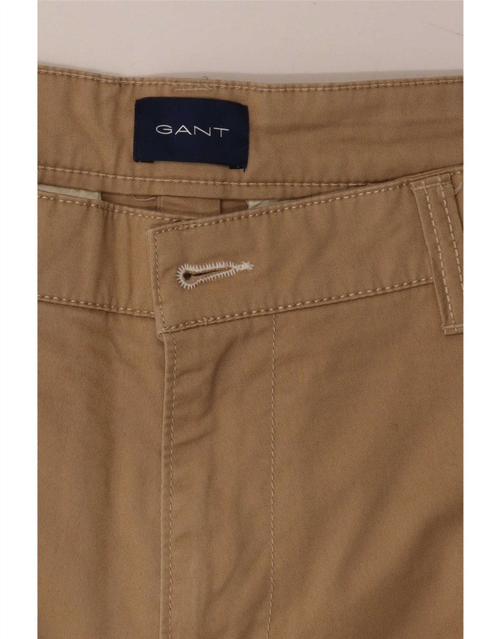 Gant Mens Relaxed Cargo Shorts Medium W32 Beige Cotton