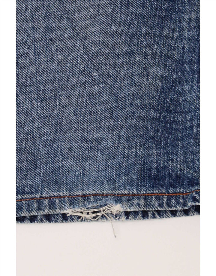 Męskie proste dżinsy Levi's W34 L36 Niebieskie