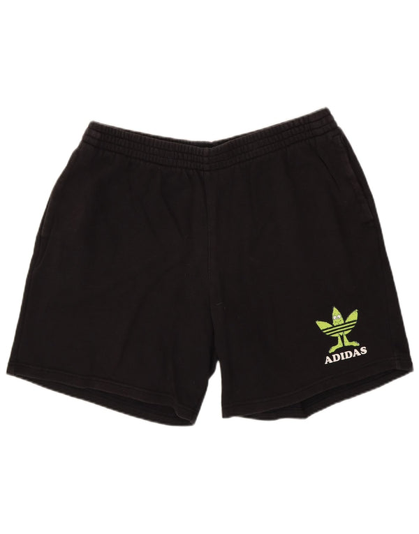 Adidas Mens Sport Shorts XL  Black Cotton
