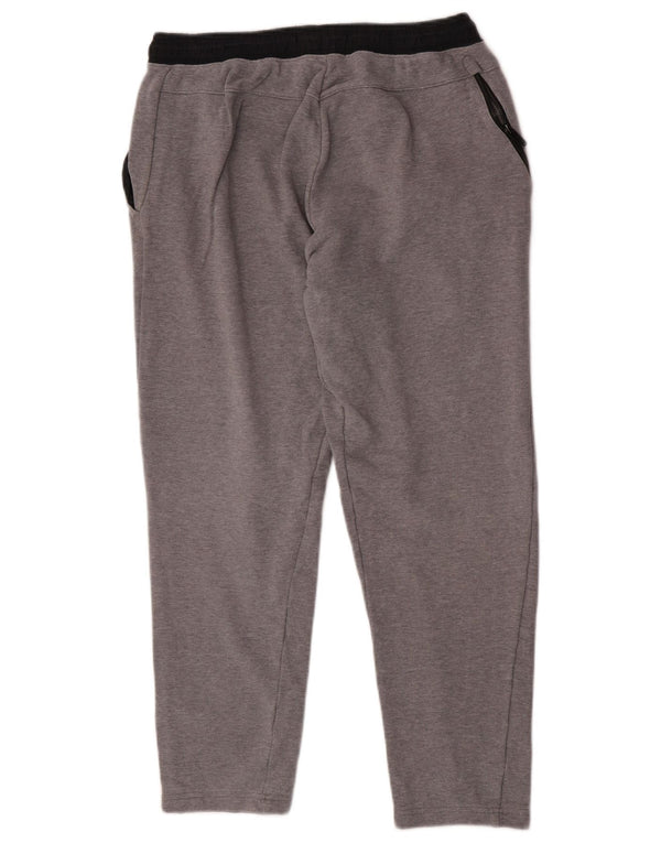 Pantaloni da tuta da uomo Nike Large in cotone color block grigio