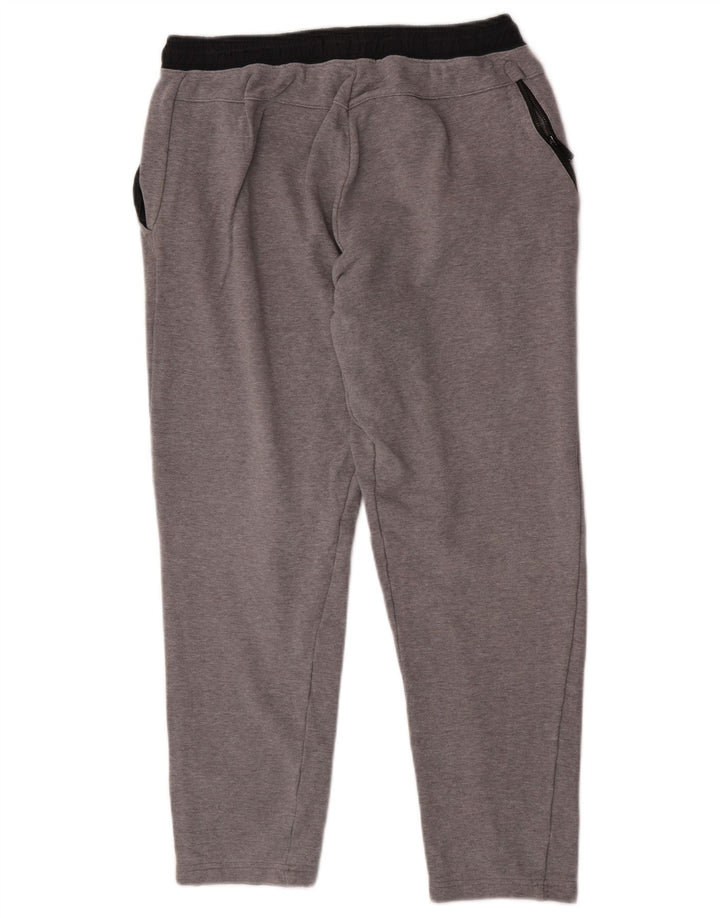 Pantaloni da tuta da uomo Nike Large in cotone color block grigio