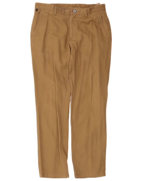Massimo Dutti Herre Casual Fit Chinobukser EU 40 Medium W31 L29 Beige