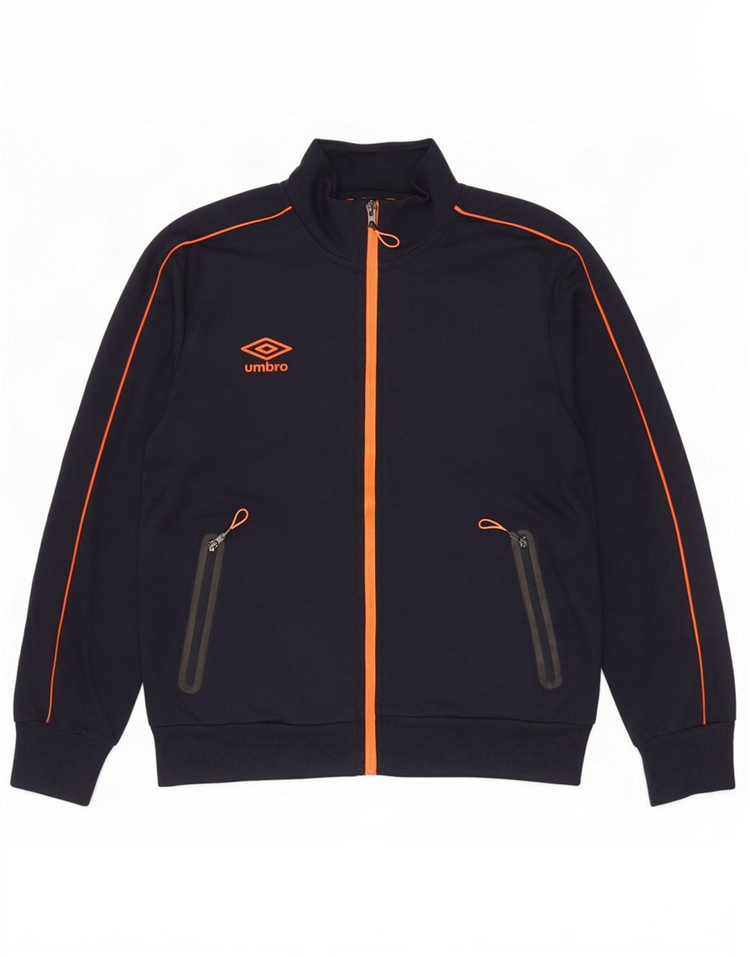 Giacca da tuta da uomo Umbro in poliestere medio blu navy
