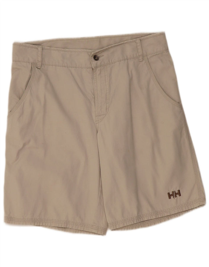 Pantaloncini chino da uomo Helly Hansen W36 grandi in cotone beige