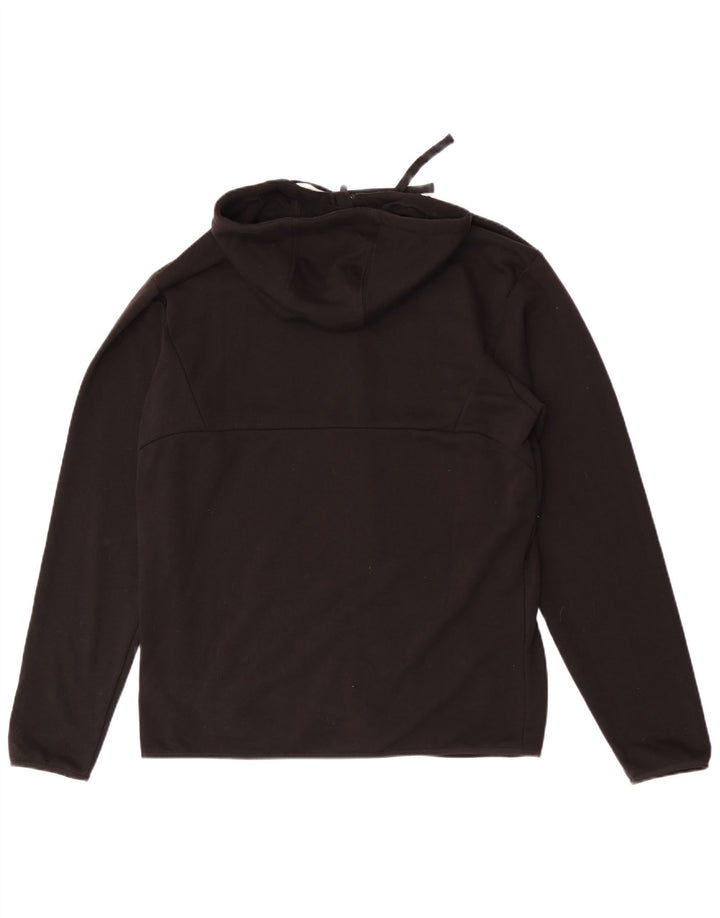 Puma Mens Zip Hoodie Sweater Large Black Cotton