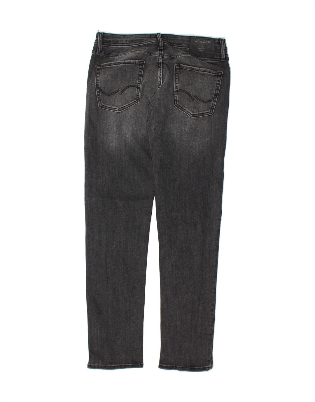 JACK & JONES Mens GLENN Slim Jeans W32 L31 Grey Vintage Jack & Jones and Second-Hand Jack & Jones from Messina Hembry 