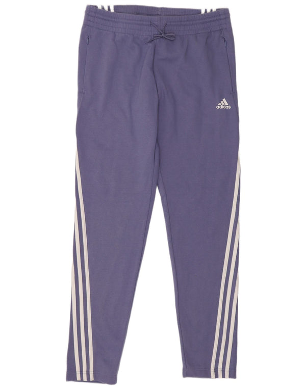 Pantaloni da tuta da donna Adidas Joggers UK 4-6 XS cotone viola