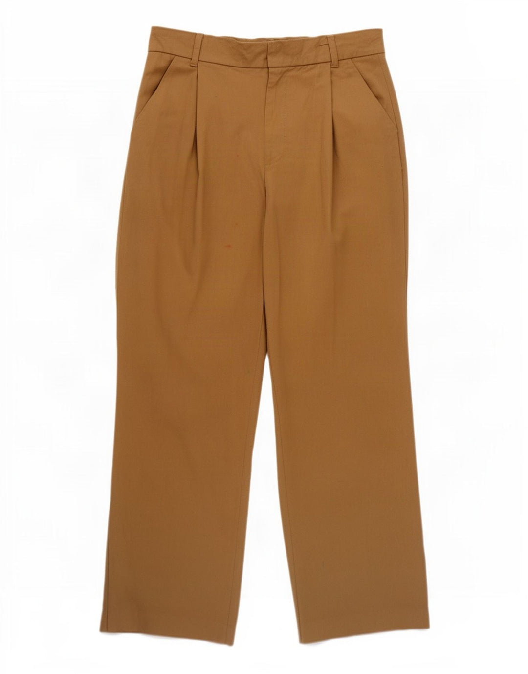 Gerade Freizeithose für Damen von Zara, mittelgroß, W28, L30, braun, Polyester