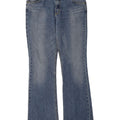 Lee Womens Desoto Bootcut Jeans W33 L33 Azul Algodão