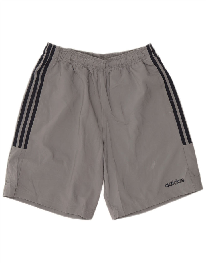 Adidas Mens Sport Shorts Medium Grey Polyester