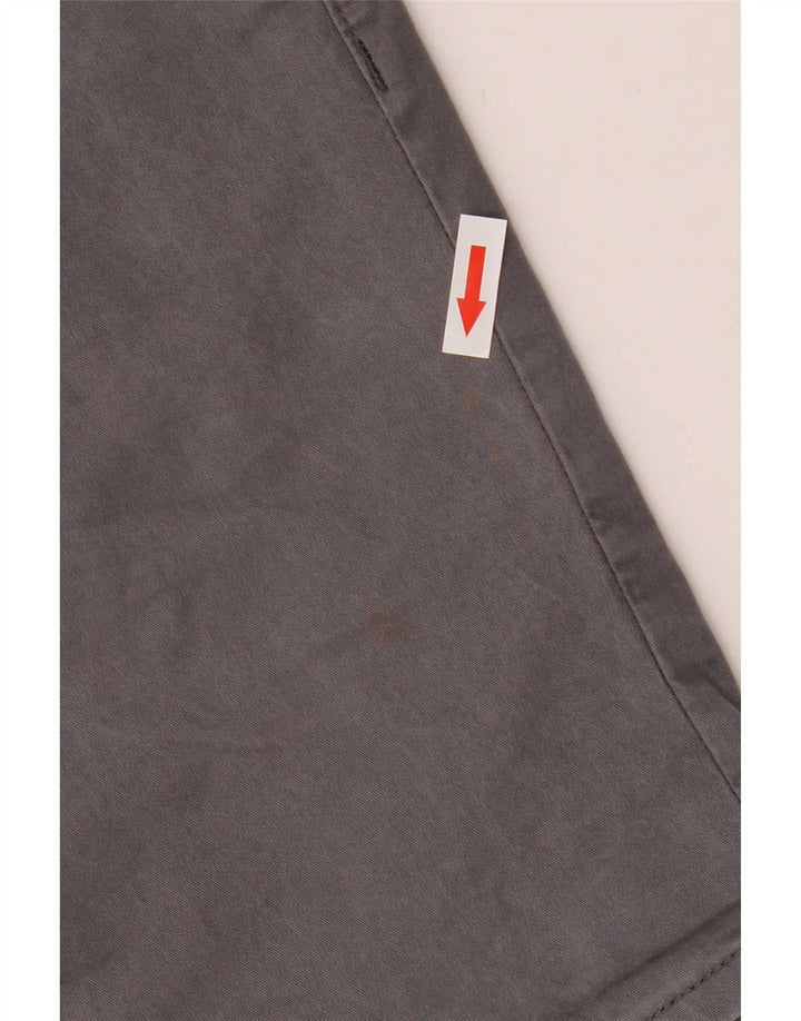 Marks & Spencer Mens Casual Shorts W32 Medium Grey Cotton