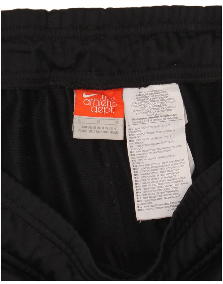 Nike Womens Tracksuit Trousers UK 16 Large  Black Polyester