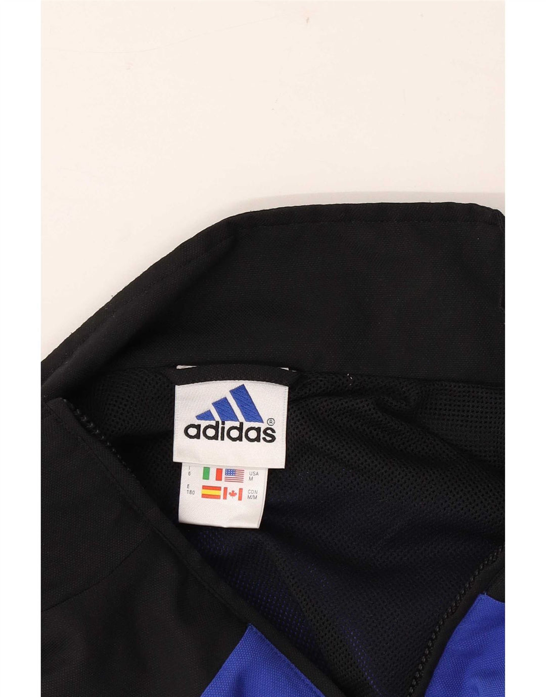 Adidas Herre Climacool Grafisk træningsdragt Topjakke UK 40/42 Medium Blue