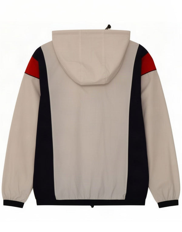 Tommy Hilfiger Ανδρική φόρμα με κουκούλα Top Jacket Medium White Sports