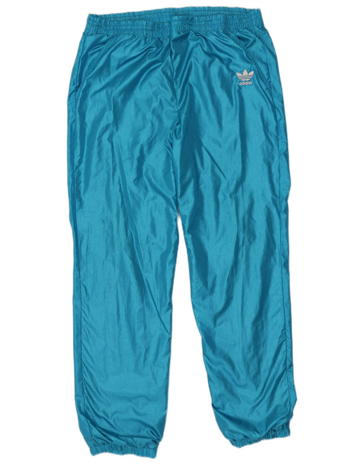 Adidas Mens Tracksuit Trousers Joggers Large  Blue