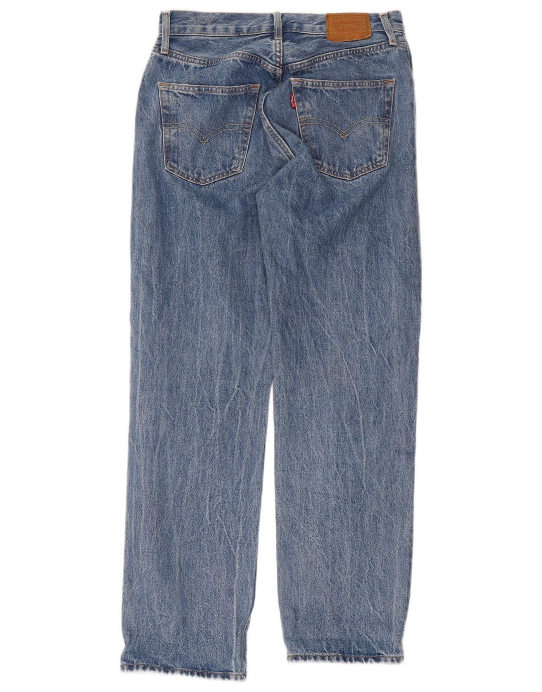 Levi's Mens Straight Jeans W26 L30 Blue Cotton