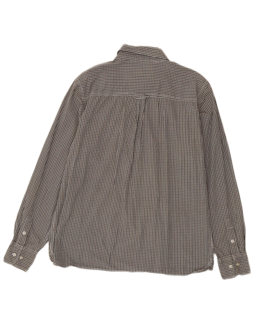 Weird Fish Mens Shirt Large Multicoloured Gingham Cotton