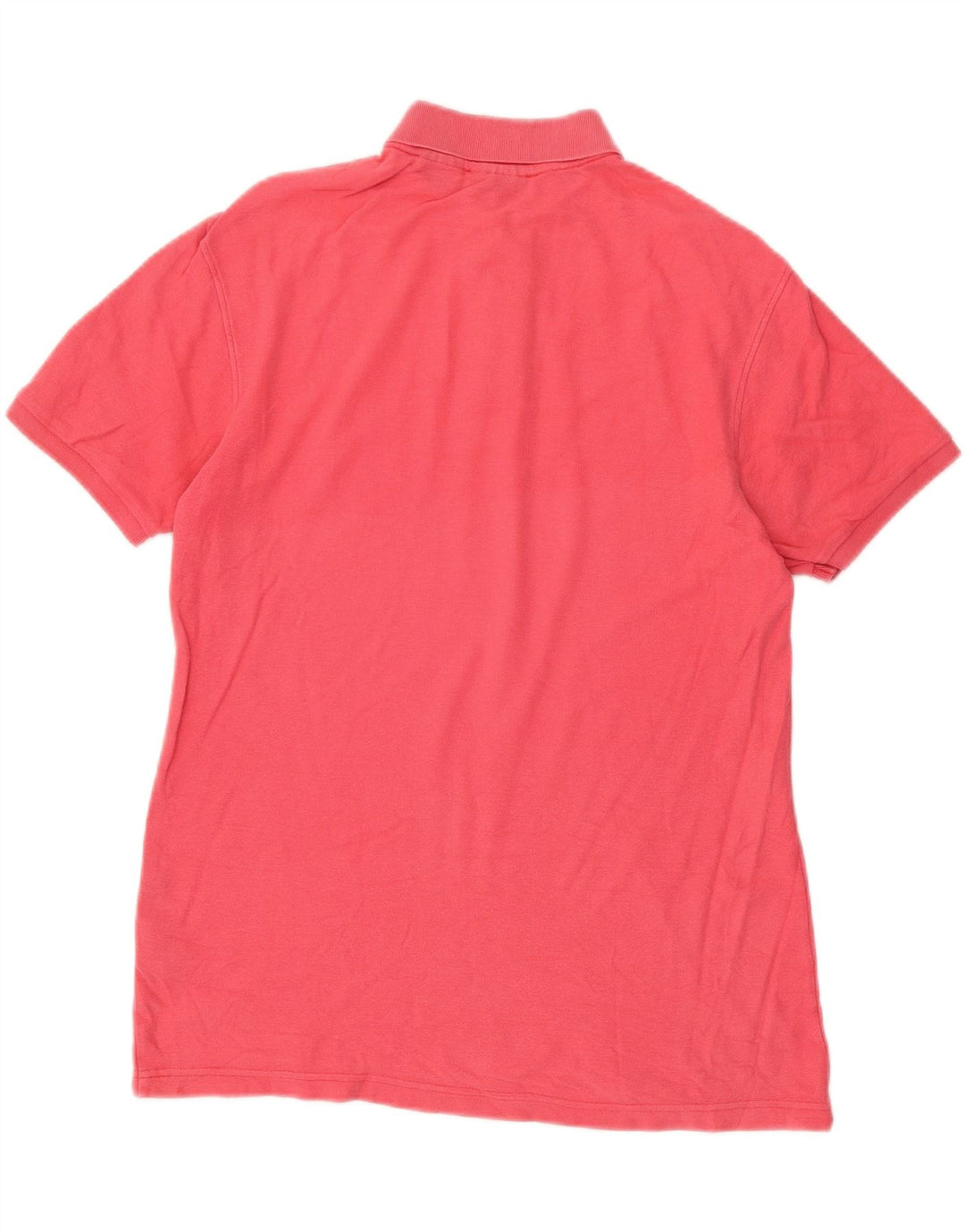 FILA Mens Polo Shirt Small Pink Cotton