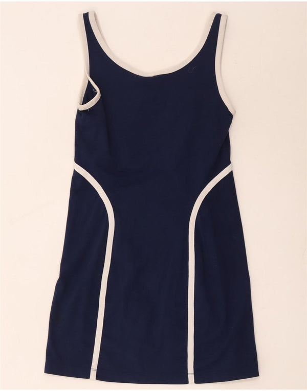 Rochie de tenis Nike Dri Fit pentru femei US 8/10 Medium Bleumarin Colorblock
