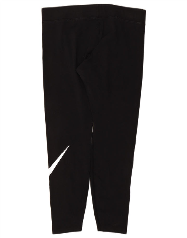 Nike Womens Graphic Leggings UK 6 XS  Black