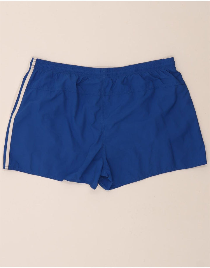 ADIDAS Mens Sport Shorts 2XL  Blue Polyester Vintage Adidas and Second-Hand Adidas from Messina Hembry 