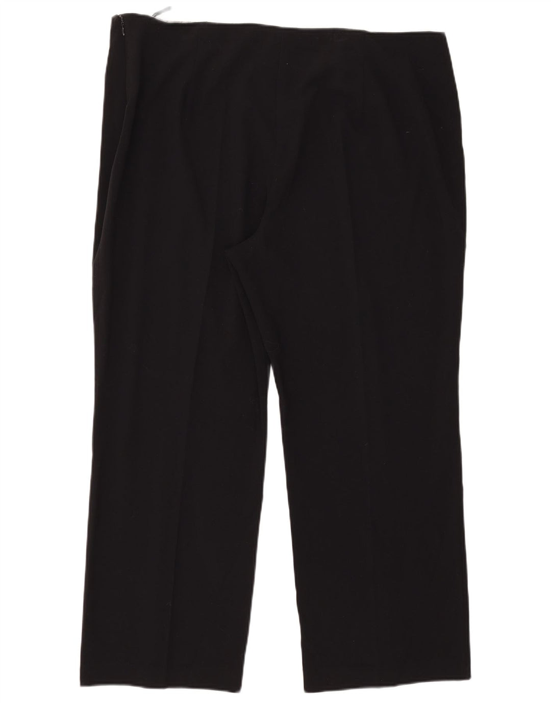 Marks & Spencer Womens Straight Casual Trousers W40 L27 Black