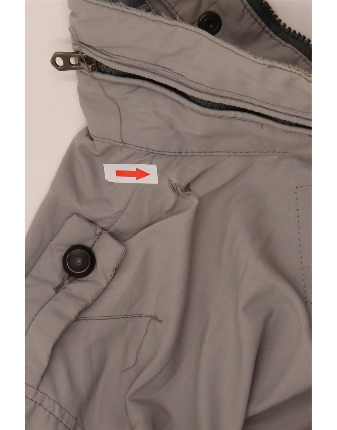 Ανδρικό στρατιωτικό μπουφάν G-Star UK 40 Large Grey Polyamide