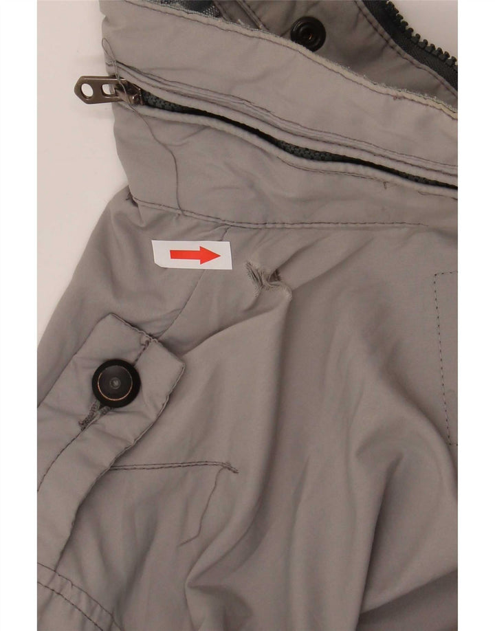 Ανδρικό στρατιωτικό μπουφάν G-Star UK 40 Large Grey Polyamide